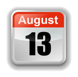 13 August