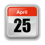 25 April